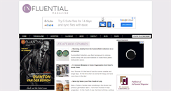 Desktop Screenshot of influential-magazine.com